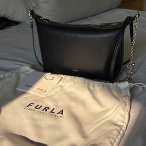 Furla Elegant Black Crossbody Bag